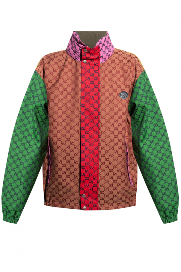 Multicolour Reversible jacket Gucci - Vitkac TW